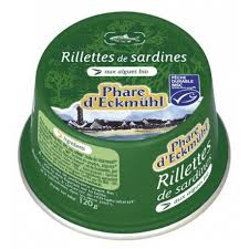 Rillettes de sardines aux algues - 120g