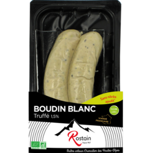 Boudin Blanc Bio aux truffes x2 - 200g