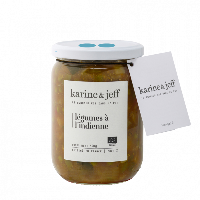 Légumes à l'indienne - 520g