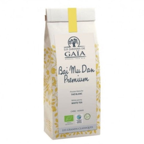 Thé blanc Bai Mu Dan Premium - Sachet 50g