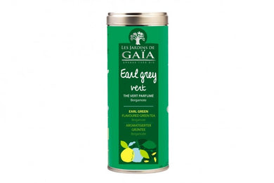 Thé vert Earl Grey bergamote - Tube 100g