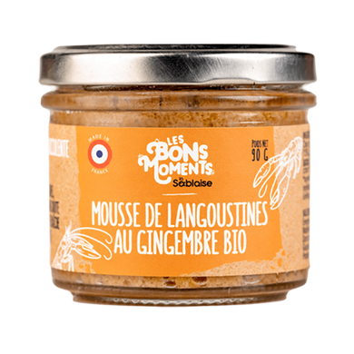 Mousse de langoustines au gingembre - 90g