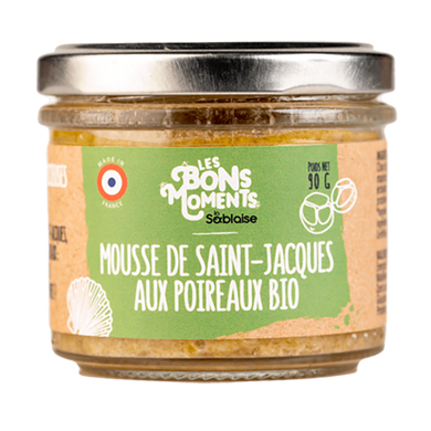 Mousse de Saint-Jacques aux poireaux - 90g