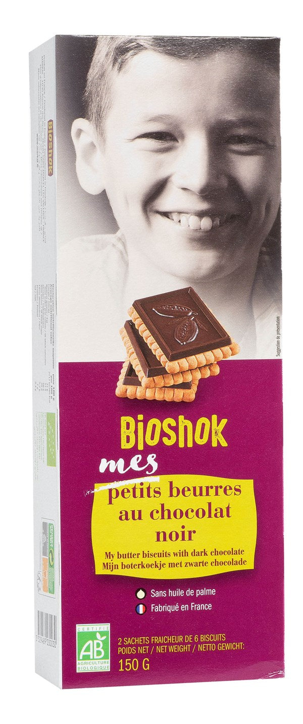 Petits beurres au chocolat noir x12 - 150g