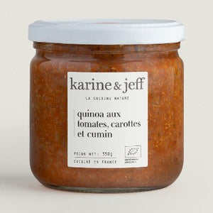 Quinoa aux tomates, carottes et cumin - 350g