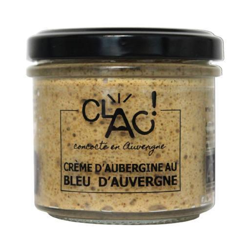 Crème d’aubergine au bleu d’Auvergne - 100g