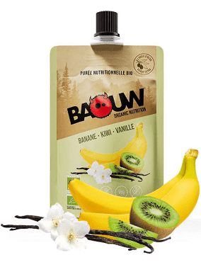 Baouw purée banane kiwi vanille - 90g