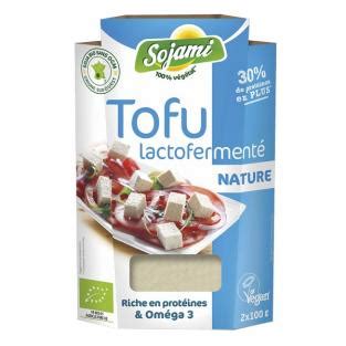 Tofu lactofermenté nature 2x100g