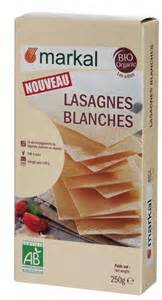 Pâtes Lasagnes blanches - 250g
