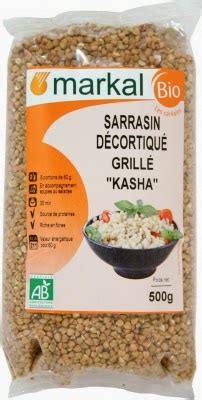 Sarrasin décortiqué grillé kasha - 500g