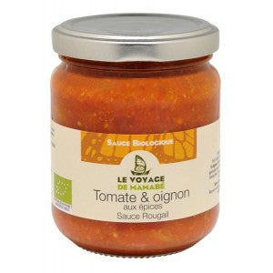 Sauce Rougail tomate et oignons aux épices - 200g