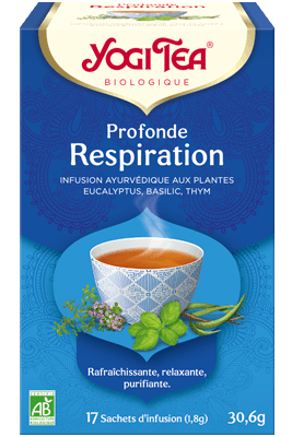 Yogi Tea Infusion Profonde Respiration - 17 sachets – Rive Bio