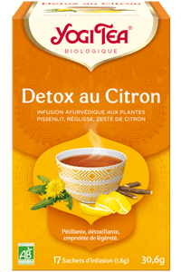 Yogi Tea Infusion Detox Citron- 17 sachets