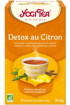 Yogi Tea Infusion Detox Citron- 17 sachets