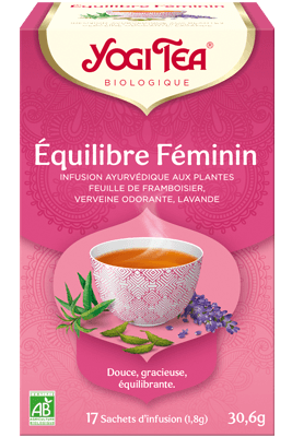 Yogi Tea Infusion Equilibre féminin - 17 sachets